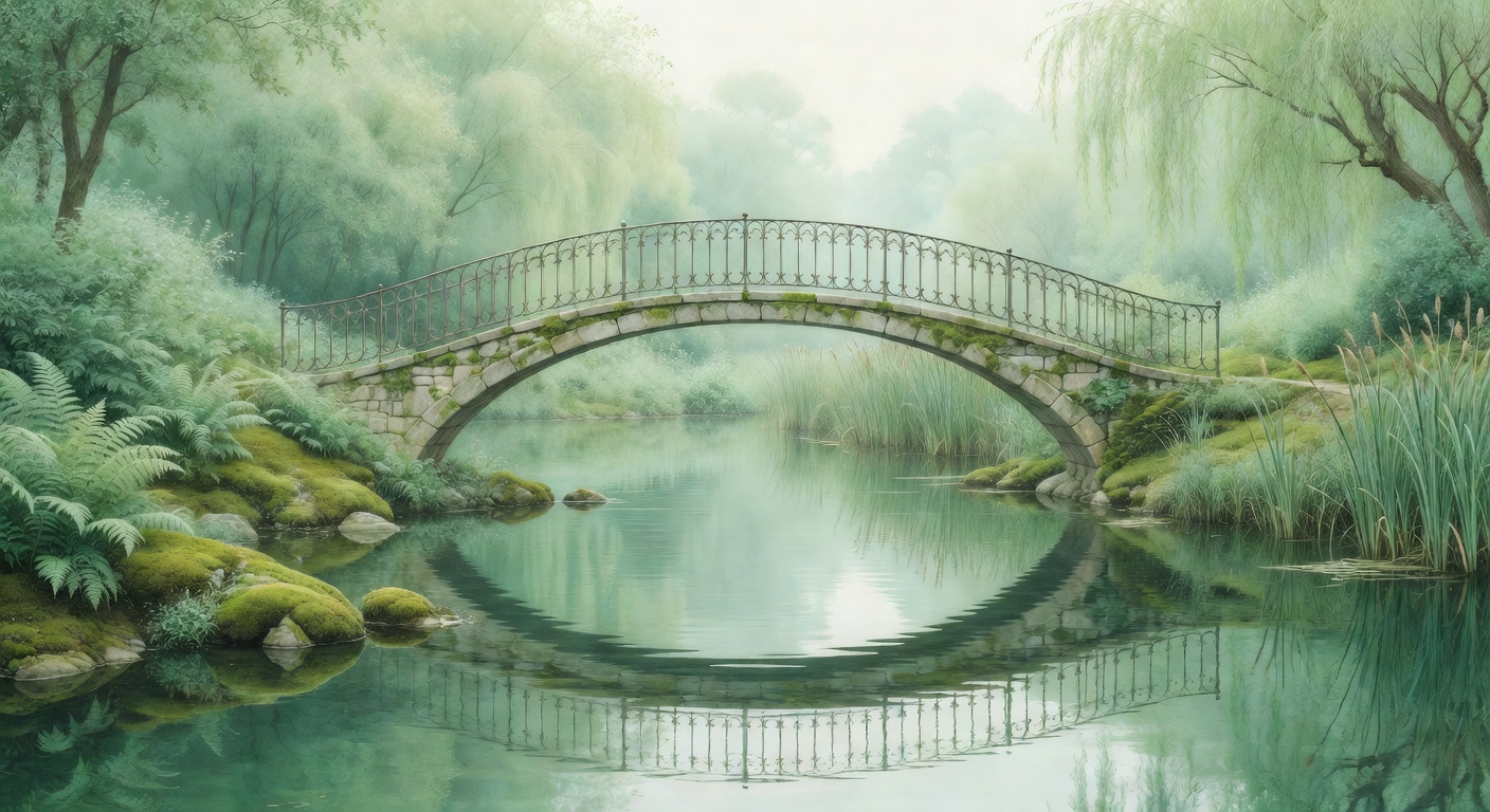 Bridge connecting two worlds